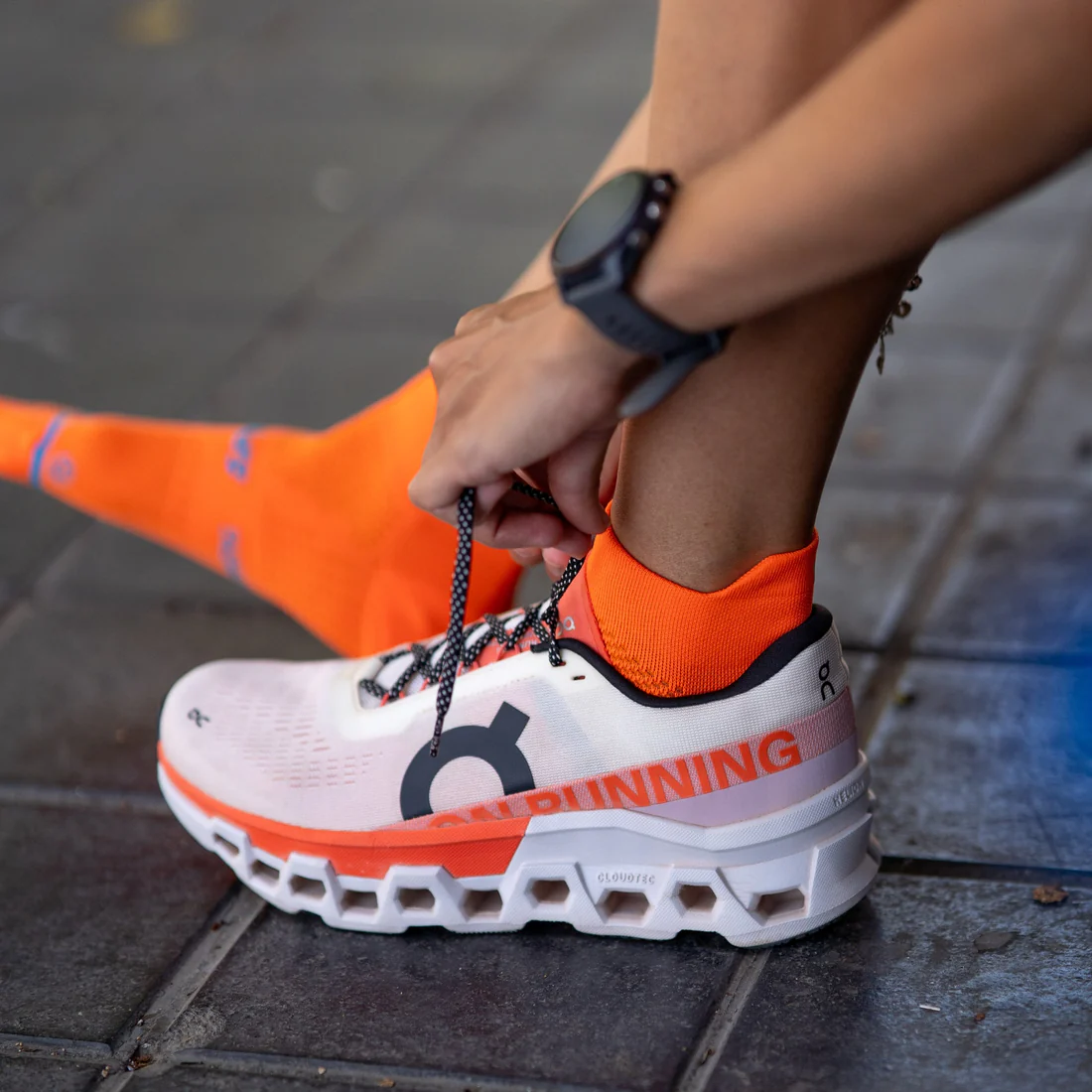 Jooksusokid SPORCKS NOOSA V2, oranz