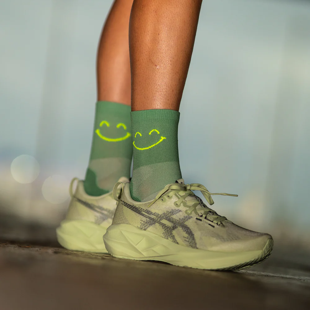 Jooksusokid SPORCKS ULTRALIGHT HAPPY MODE, roheline